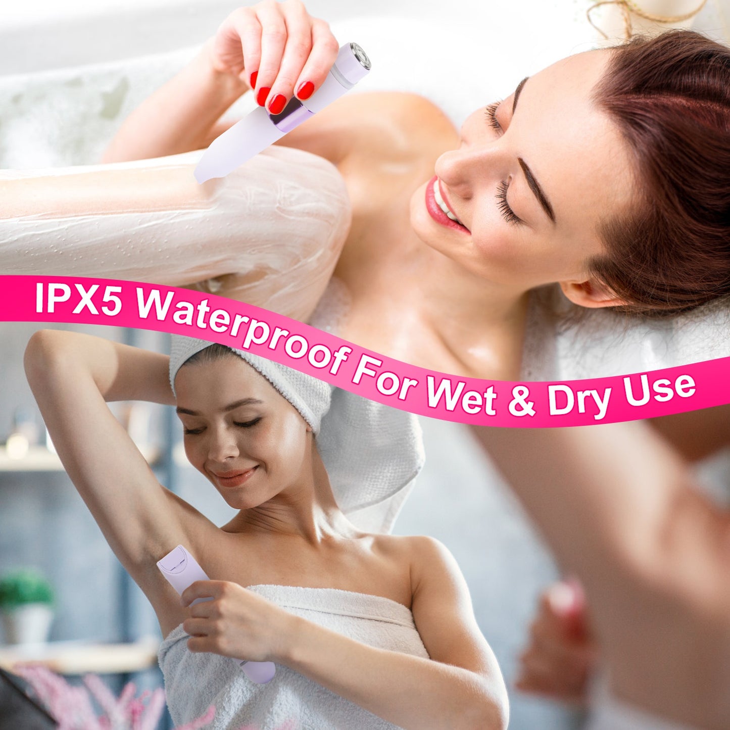 2 In 1 Dual Head Bikini Trimmer For Women